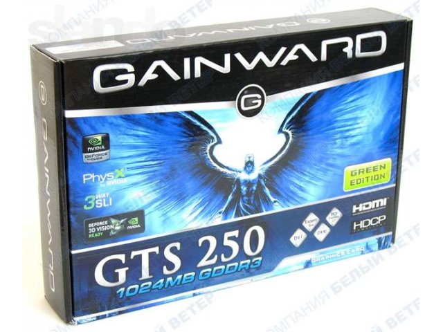 Видеокарта Gainward GeForce GTS 250 1gb в городе Тула, фото 3, Тульская область