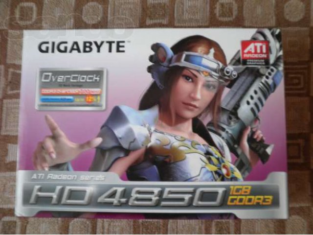 Gigabyte HD4850 1Gb DDR3 Zalman в городе Новосибирск, фото 1, стоимость: 1 500 руб.