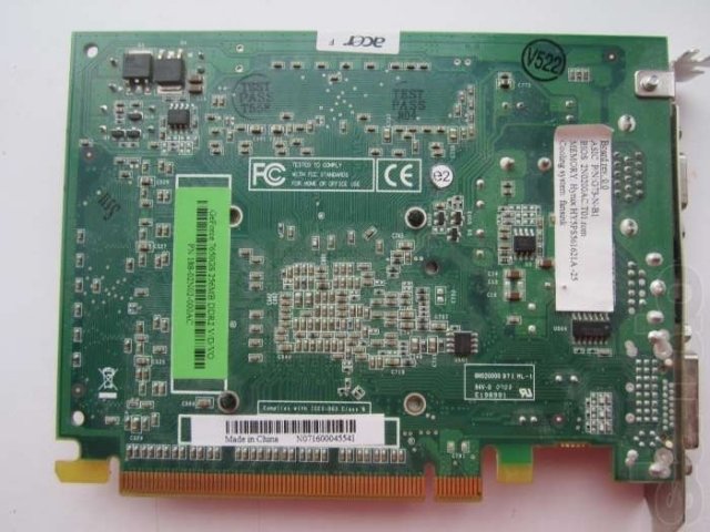 Nvidia GeForce 7650GS 256Mb DDR2 в городе Тобольск, фото 2, Тюменская область