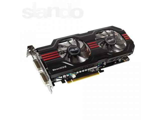 ASUS GeForce GTX560 TI DirectCUII (на гарантии) в городе Балаково, фото 1, Саратовская область