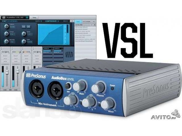 Аудиокарта PreSonus AudioBox 22VSL в городе Мурманск, фото 1, стоимость: 6 000 руб.