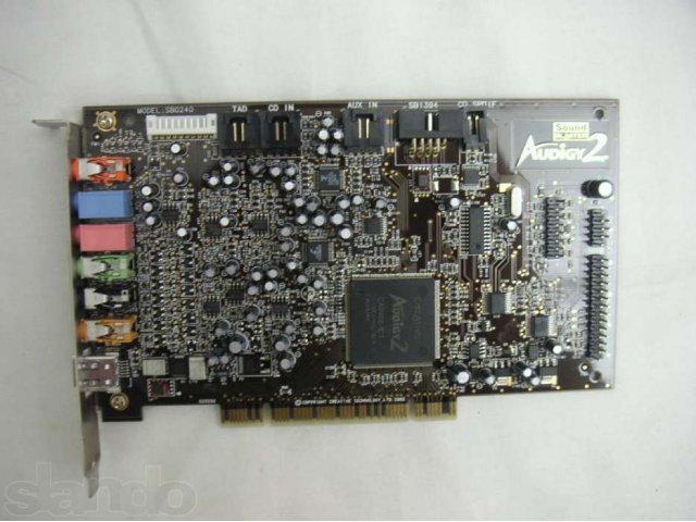 Звуковая карта PCI Creative Audigy 2 (мод. SB0240) в городе Владимир, фото 1, стоимость: 500 руб.