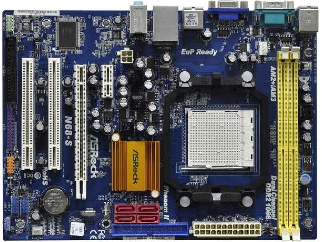 Продаю Срочно материнскую плату ASRock N68-S !!! в городе Владикавказ, фото 1, стоимость: 950 руб.