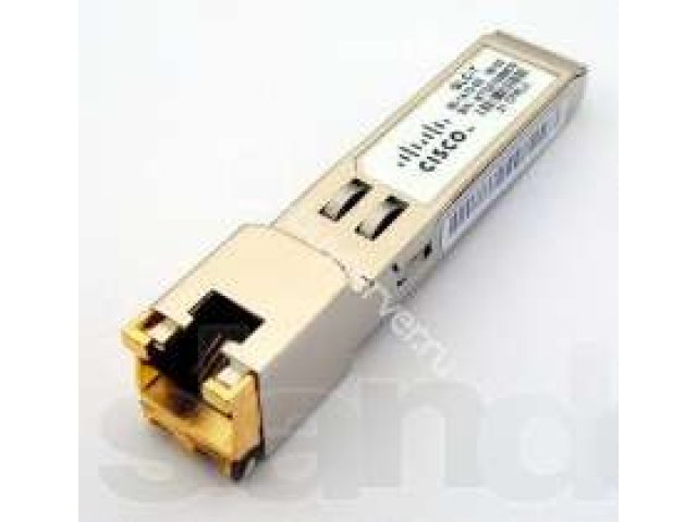 Модуль SFP с интерфейсом RJ45 Cisco GLC-T в городе Нижний Новгород, фото 1, стоимость: 3 400 руб.