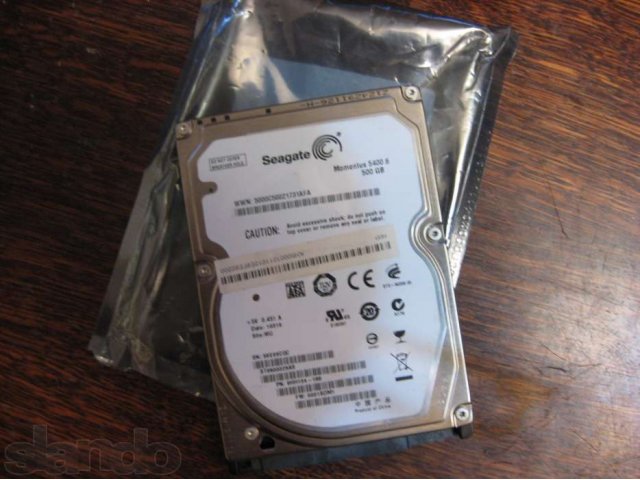 Жесткий диск для ноутбука Seagate Barracuda 500Gb Sata Monentus 5400.6 в городе Нижний Новгород, фото 1, стоимость: 2 800 руб.