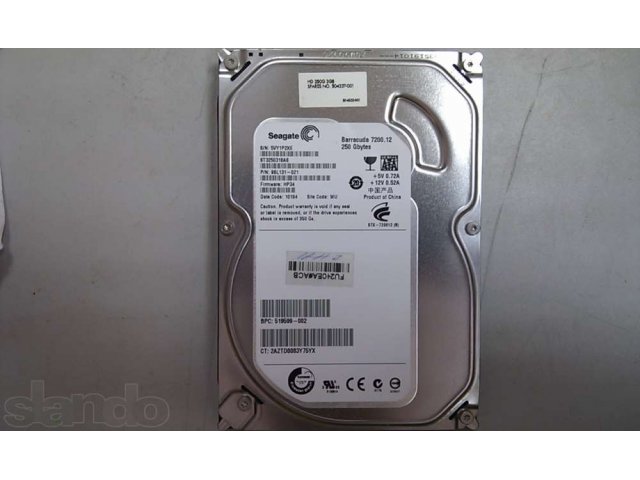 HDD SATA 250Gb Seagate в городе Оренбург, фото 1, стоимость: 1 000 руб.