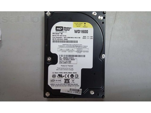 HDD SATA 160Gb WD1600 в городе Оренбург, фото 1, стоимость: 700 руб.