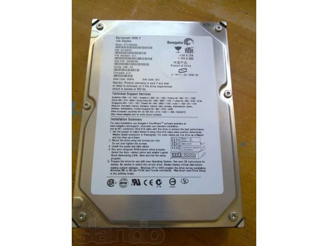 Жесткие диски 80, 160 Gb в городе Тольятти, фото 4, Жесткие диски (HDD и SSD)