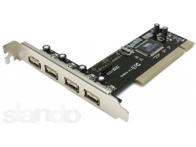 Контроллер PCI Usb 2.0 Acorp в городе Магнитогорск, фото 1, стоимость: 200 руб.