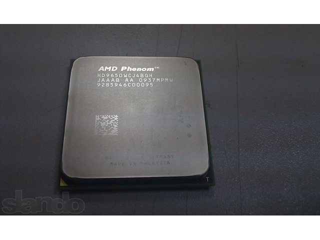 AMD Phenom X4 9650 AM2+ 2.3GHz/1800/4Mb, б/у в городе Оренбург, фото 1, стоимость: 1 000 руб.