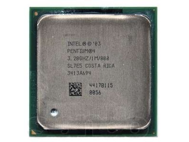 Процессор Intel Pentium 4 S478 3.2GHz/1M/800 Presscot SL7E5 в городе Иркутск, фото 1, Процессоры