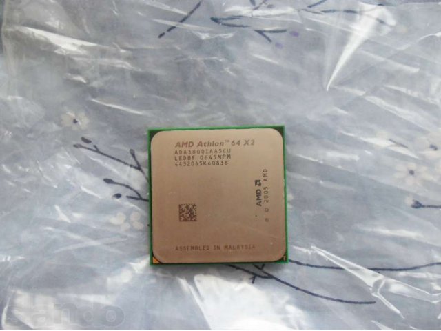 Процессор ATHLON-64 X2 3800+ (б\у) с новым кулером в городе Казань, фото 5, Процессоры