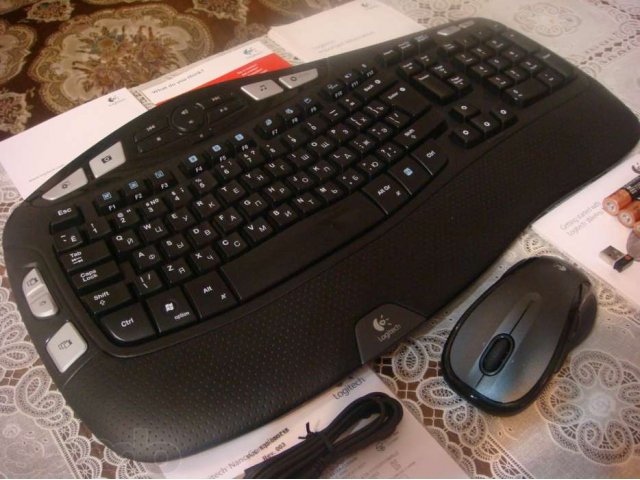 Logitech Wireless Wave Combo MK550 новый в городе Санкт-Петербург, фото 2, Ленинградская область