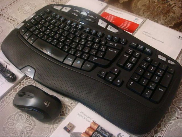 Logitech Wireless Wave Combo MK550 новый в городе Санкт-Петербург, фото 4, Клавиатуры, мыши, игровые манипуляторы