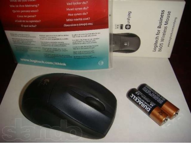 Новая Logitech Wireless Mouse B605 в городе Санкт-Петербург, фото 6, Клавиатуры, мыши, игровые манипуляторы