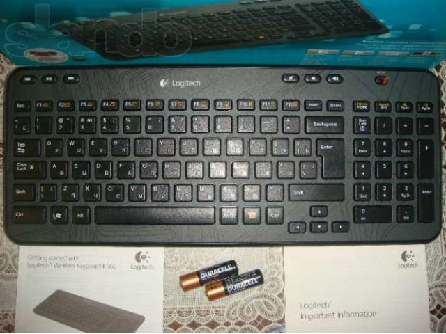 Новая Logitech Wireless Keyboard K360 в городе Санкт-Петербург, фото 1, стоимость: 1 100 руб.