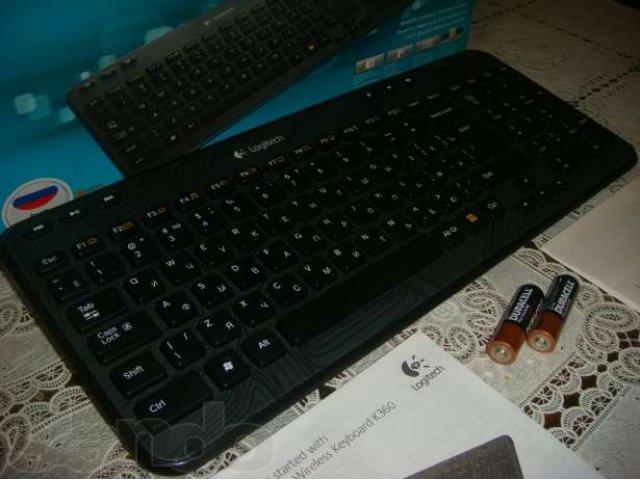 Новая Logitech Wireless Keyboard K360 в городе Санкт-Петербург, фото 7, стоимость: 1 100 руб.