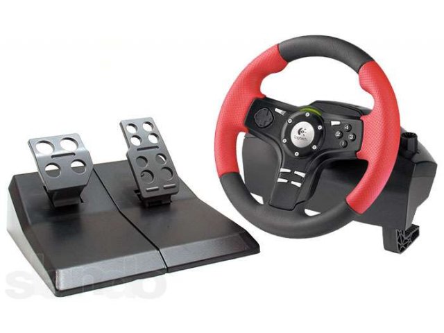 Продам игровой руль и педали logitech Formula Force EX в городе Гатчина, фото 1, стоимость: 1 500 руб.