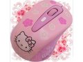 Беспроводная розовая дизайнерская USB мышь Hello Kitty в городе Красноярск, фото 1, Красноярский край