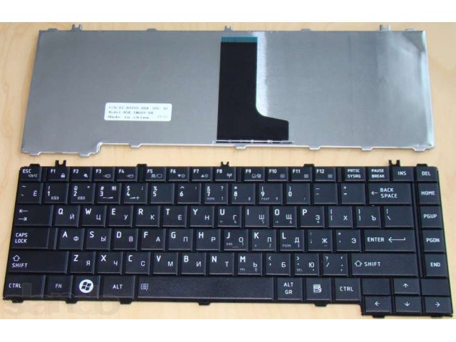 Клавиатура Toshiba Satellite C600 C640 C645 C645D L600 L600D в городе Санкт-Петербург, фото 1, стоимость: 1 300 руб.