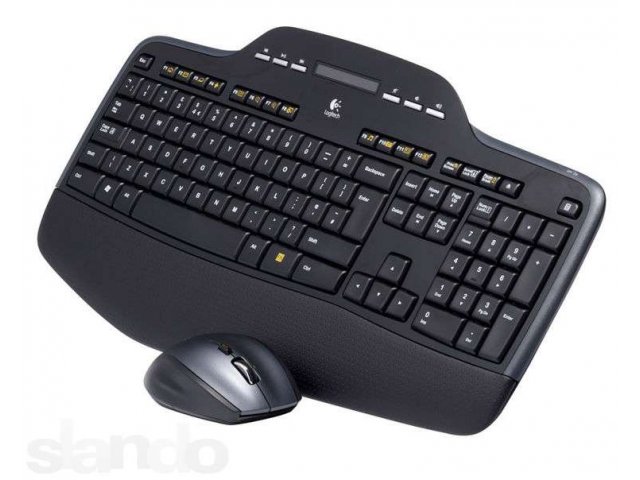 Клавиатура и мышь Logitech Wireless Desktop MK710 Black-Silver USB в городе Санкт-Петербург, фото 1, стоимость: 1 999 руб.