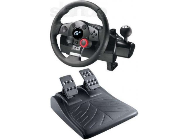 Продам руль Logitech Driving Force GT в городе Димитровград, фото 1, Клавиатуры, мыши, игровые манипуляторы