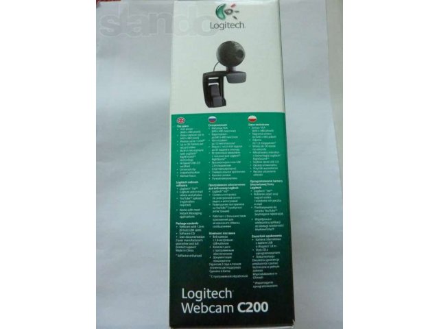 Logitech Webcam C200 веб камера в городе Москва, фото 4, стоимость: 500 руб.