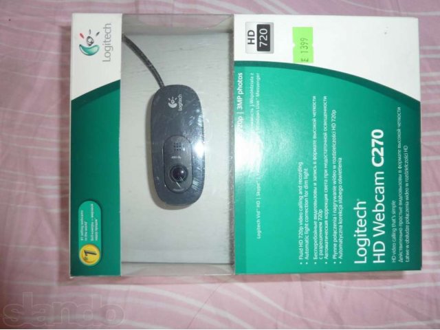 Продам Веб-камеру Logitech HD Webcam C270 в городе Уссурийск, фото 2, Приморский край