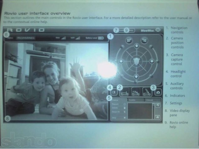 Робот Rovio Wowwee Wi Fi Webcam в городе Тверь, фото 5, Тверская область