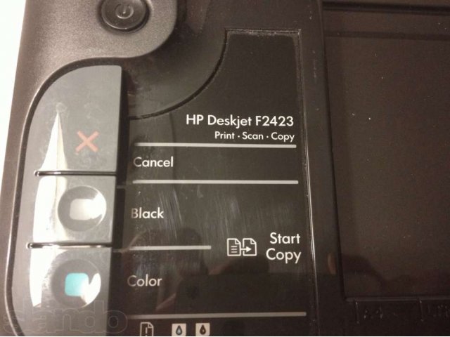 Цветной,струйный принтер-сканер HP Deskjet F2423 в городе Казань, фото 3, Татарстан