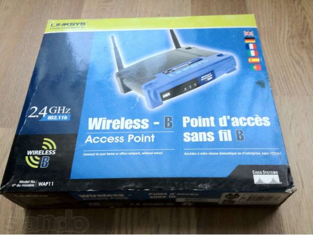 Роутер Linksys WAP11 в городе Иркутск, фото 1, стоимость: 500 руб.