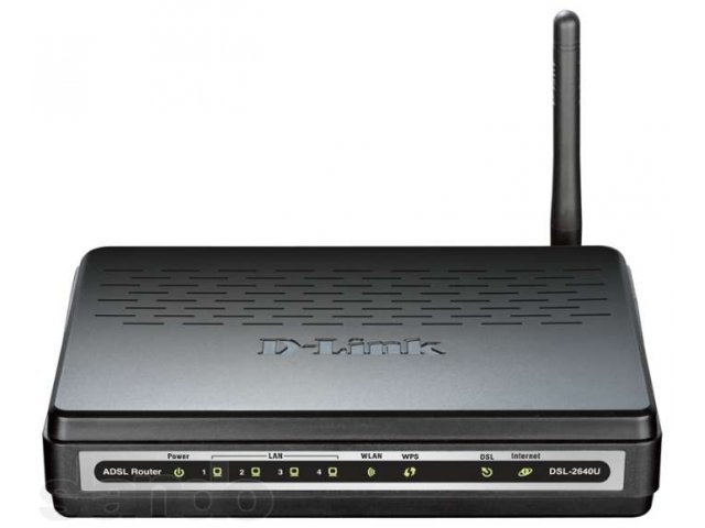 Продам ADSL модем-роутер с Wi-Fi, 4 порта LAN D-link DSL-2640U в короб в городе Архангельск, фото 1, стоимость: 1 000 руб.