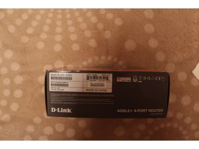 ADSL-модем D-LINK DSL-2540U в городе Новомосковск, фото 1, Тульская область