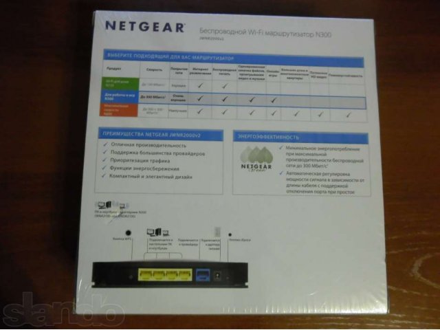 Продам беспроводной маршрутизатор N300 NETGEAR в городе Томск, фото 2, Томская область