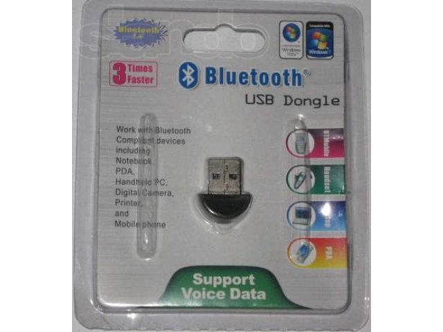 mini USB 2.0 Bluetooth V2.0 EDR dongle в городе Калининград, фото 1, Другое