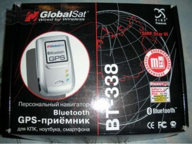 Gps-Приемник Global Sat-Bt-338 в городе Москва, фото 1, стоимость: 2 000 руб.