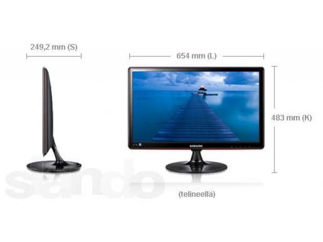 Samsung S27A350H 27 FullHD 1920x1080 LED в городе Новосибирск, фото 5, Новосибирская область