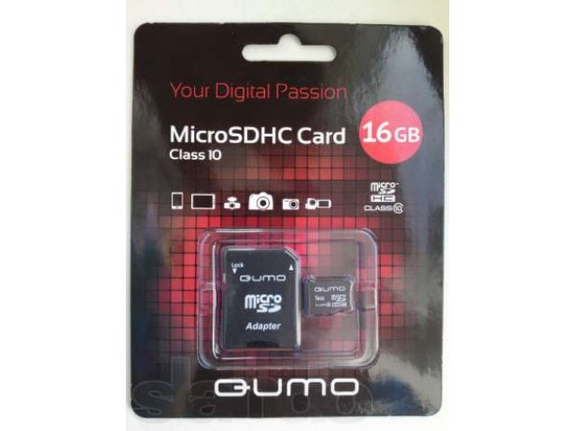 Карта памяти microSD Silicon power 16 gb 6 класс новая в упаковке в городе Москва, фото 2, стоимость: 430 руб.