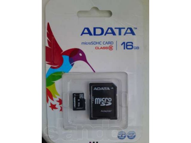 Карта памяти microSD Silicon power 16 gb 6 класс новая в упаковке в городе Москва, фото 3, Карты памяти