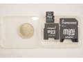 Флеш- карта micro SD 2Gb(Япония) +2 адаптера. в городе Новоуральск, фото 3, Карты памяти