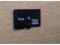 Флешка MicroSD HC 4Gb в городе Нефтекамск, фото 1, Башкортостан