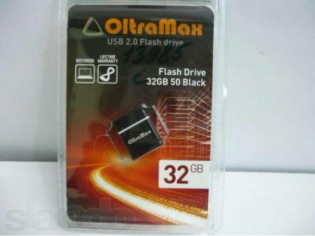 Флешки 032Gb OltraMax 50 Mini чёрные Новые в городе Владимир, фото 1, стоимость: 650 руб.