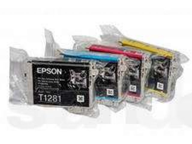 Комплект картриджей EPSON T1281, T1282,t1283,t1284 для принтеров EPSON в городе Самара, фото 1, стоимость: 690 руб.