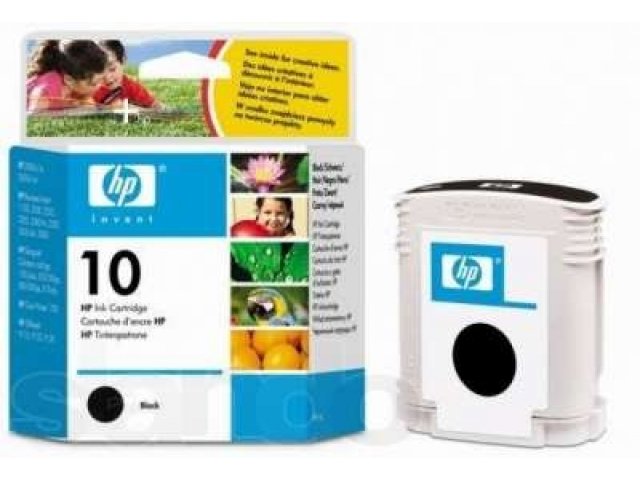 Картридж HP Inkjet Cartridge 10 Black (C4844A) в городе Уфа, фото 1, стоимость: 500 руб.