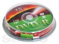 Диск DVD+ R 4.7Gb Cake Box 10 шт. (VS) 16x Новые в городе Самара, фото 1, Самарская область