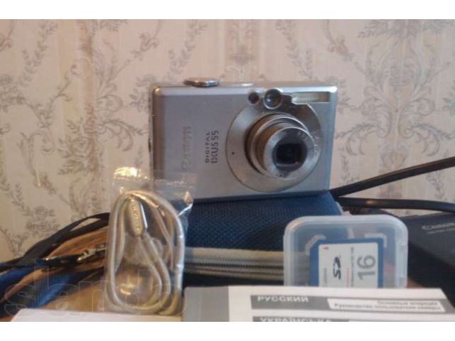 Продам CANON Digital IXUS 55 в городе Кандалакша, фото 4, Цифровые фотоаппараты