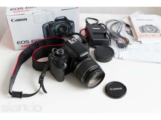 Canon EOS 450D Kit 18-55 IS в городе Санкт-Петербург, фото 4, стоимость: 9 500 руб.