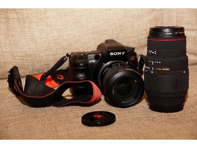 SONY DSLR A700+2 объектива и вспышка в городе Серпухов, фото 1, стоимость: 20 000 руб.