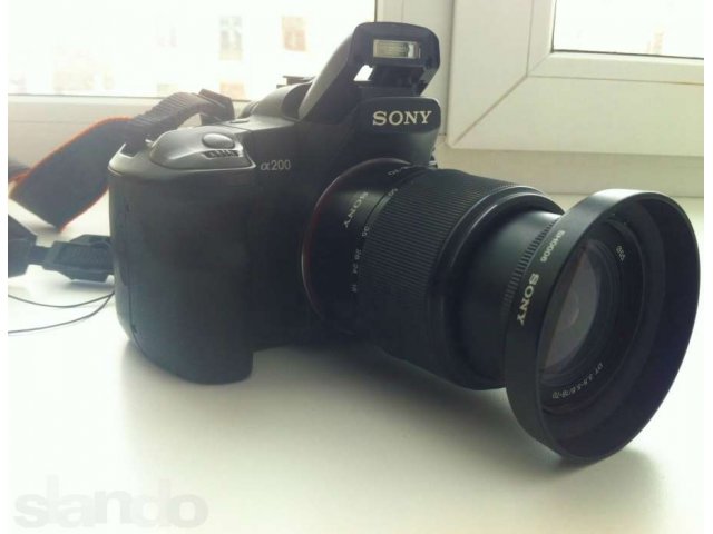 ПРОДАМ зеркальный фотоаппарат SONY A200 в городе Кемерово, фото 1, стоимость: 10 000 руб.