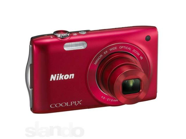 фотоапарат Nikon Coolpix S3300 Red в городе Белгород, фото 1, стоимость: 3 000 руб.